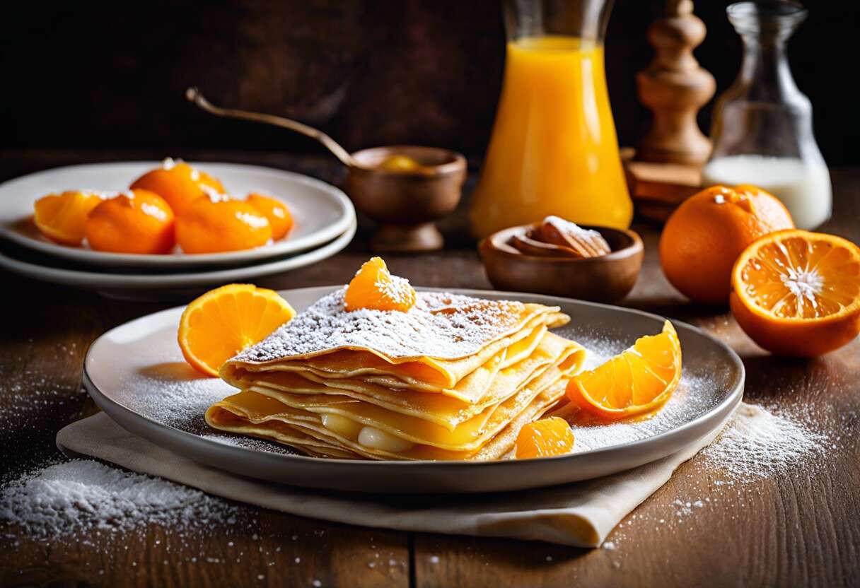 Comment préparer des crêpes Suzette à la clémentine Corse pour un dessert inoubliable ?