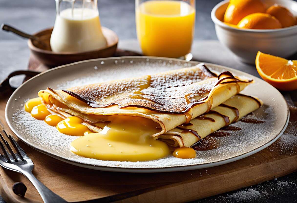 Recette de crêpes flambées à l'ambig : saveurs bretonnes revisitées