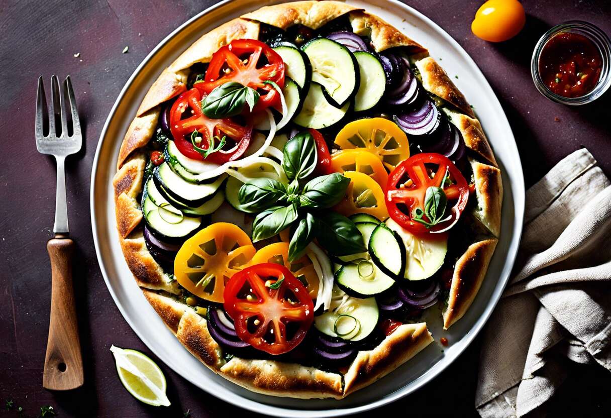 Comment réussir une savoureuse galette tian de légumes au pistou ?