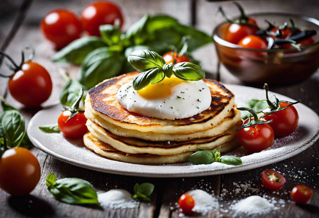 Comment réinventer les brunchs avec des pancakes en bruschetta italienne ?