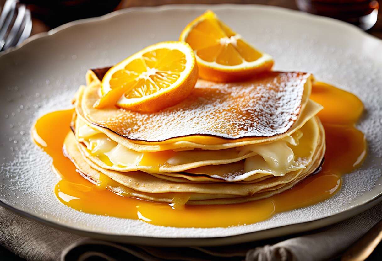 Recette de crêpes flambées au rhum : un délice breton authentique