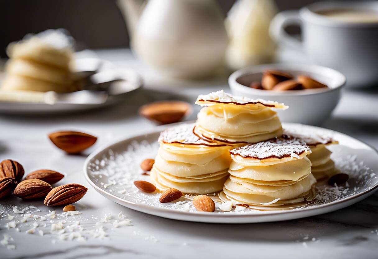 Recette Raffaello maison avec crêpes dentelle : plaisir breton gourmand