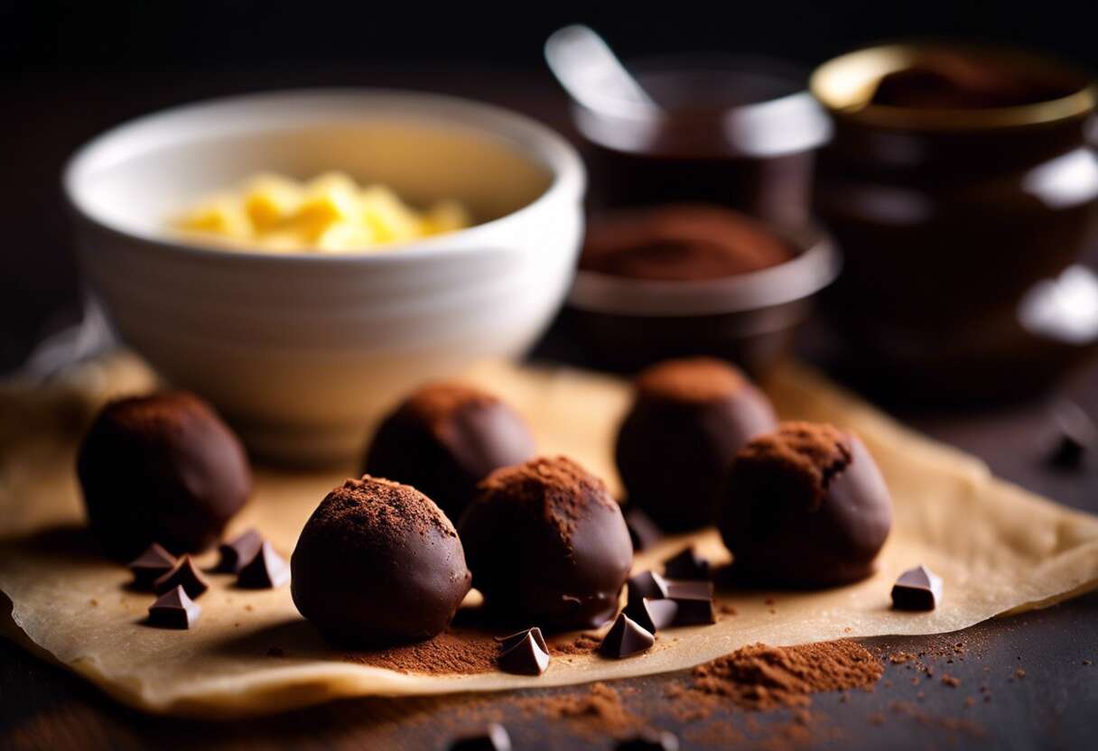 Recette de truffes au chocolat et crêpes dentelle : spécialités bretonnes