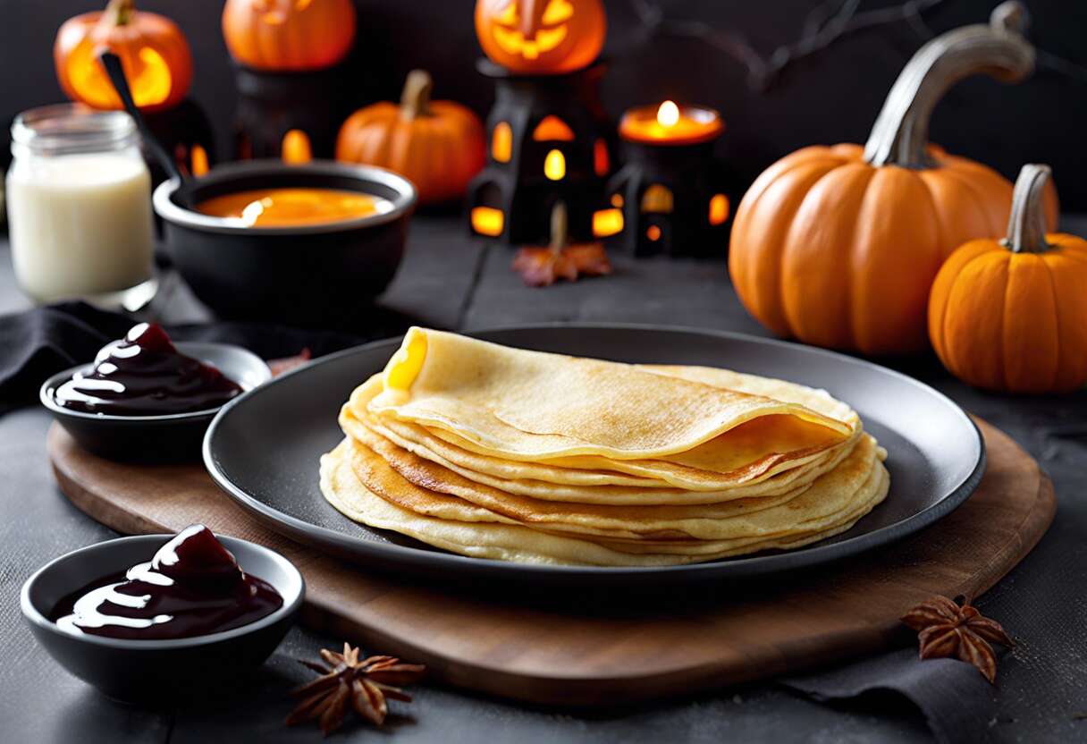 Recettes de crêpes bretonnes pour Halloween : saveurs et frissons garanties !