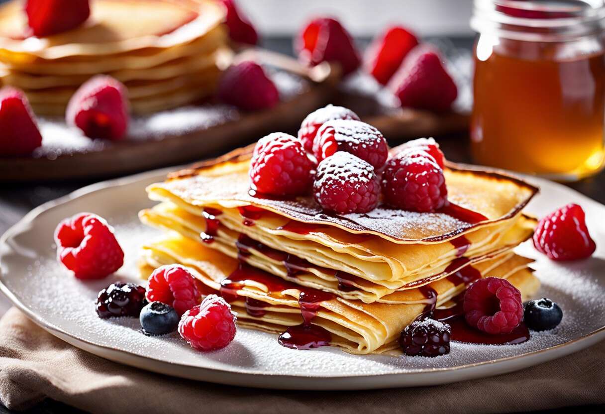 Recette de millefeuille de crêpe bretonne : gourmandise assurée !