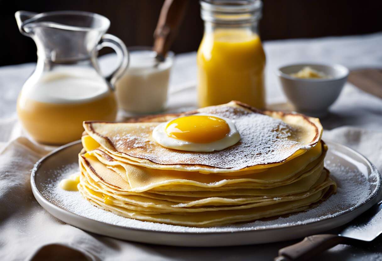 Recette de crêpes pour la Chandeleur : facile et Délicieuse