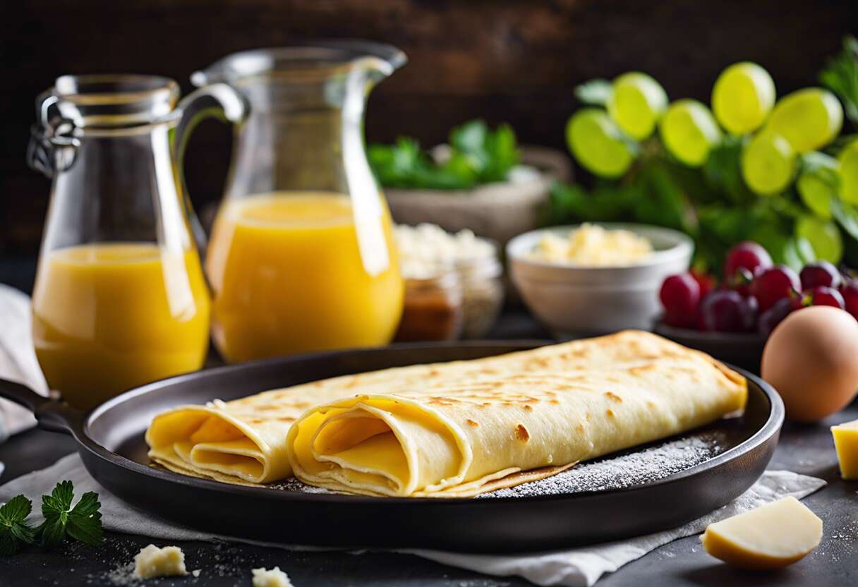 Recette facile de crêpes au fromage maison – Astuces et Variations