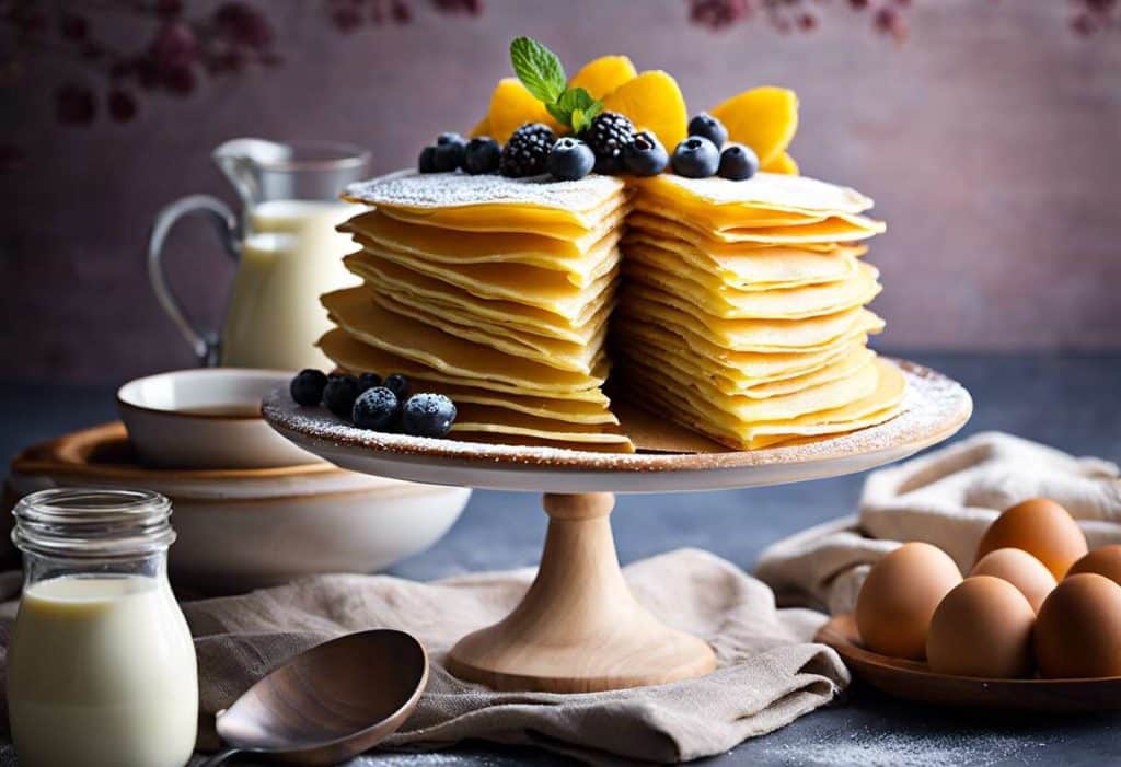 Recette du gâteau de crêpes : astuces et étapes pour réussir