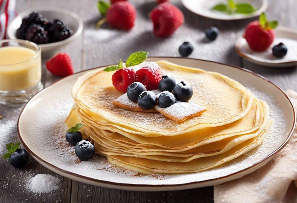 Recette facile : crêpe aux mille trous