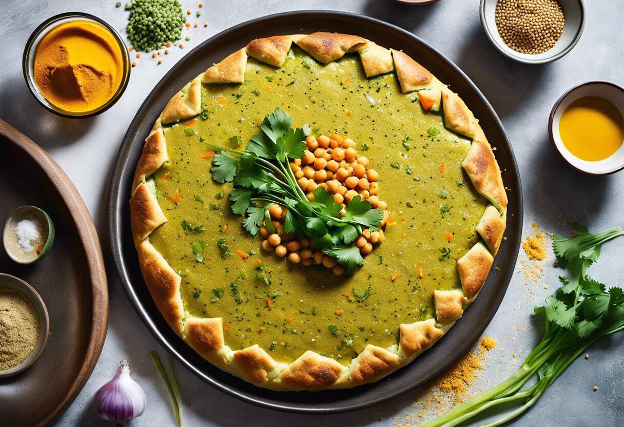 Recette de galettes ensoleillées végétariennes