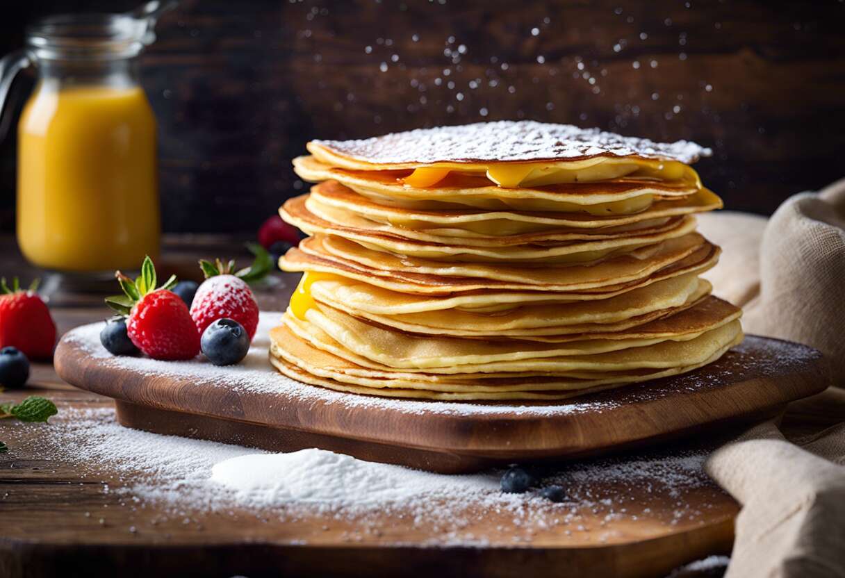 Les petites crêpes sucrées mystérieuses