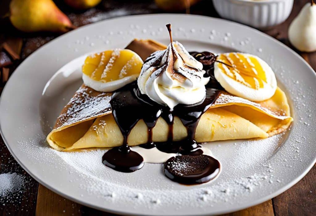 Crêpe Belle-Hélène : recette gourmande