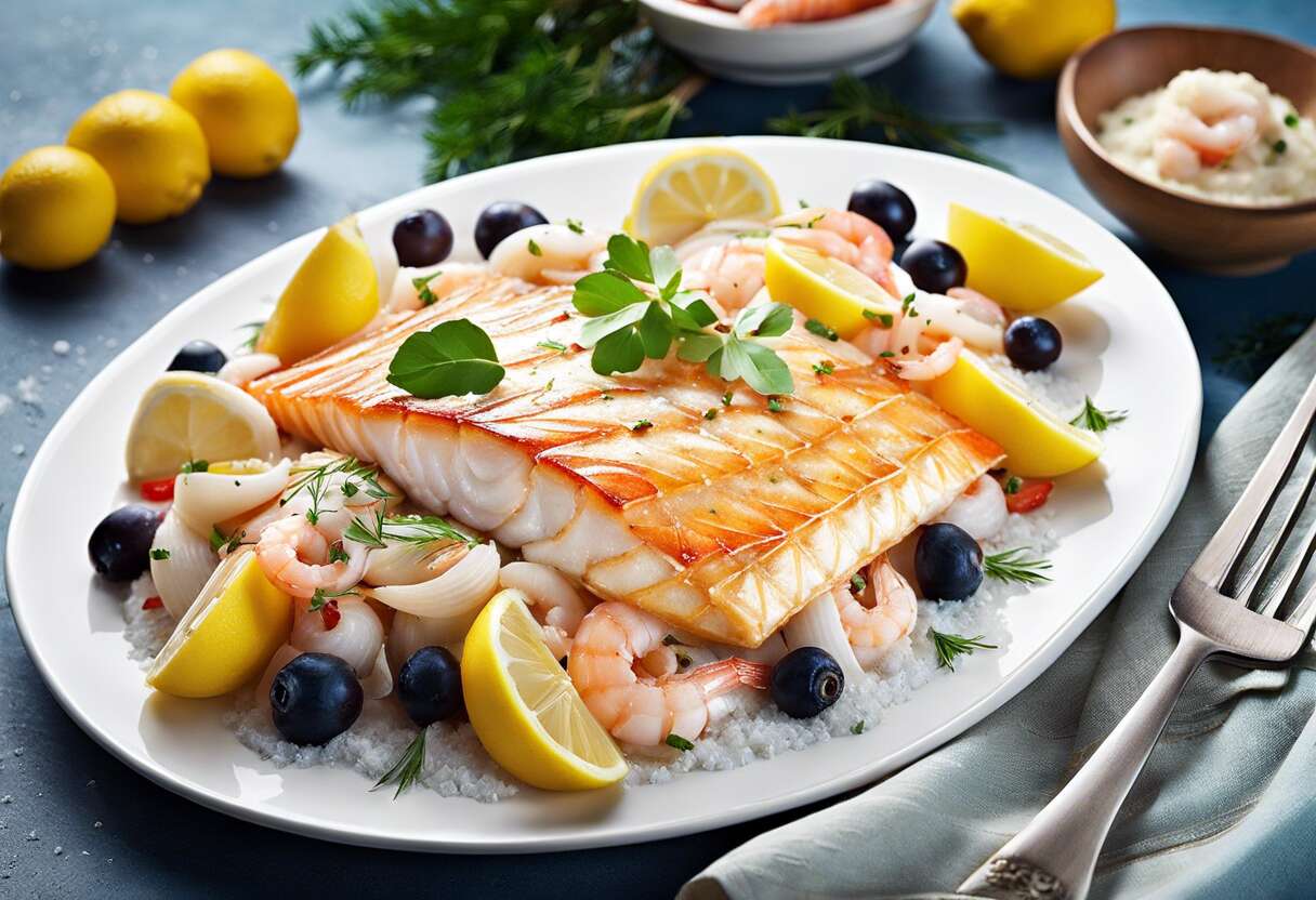 Recette de galette pékinoise au poisson et fruits de mer