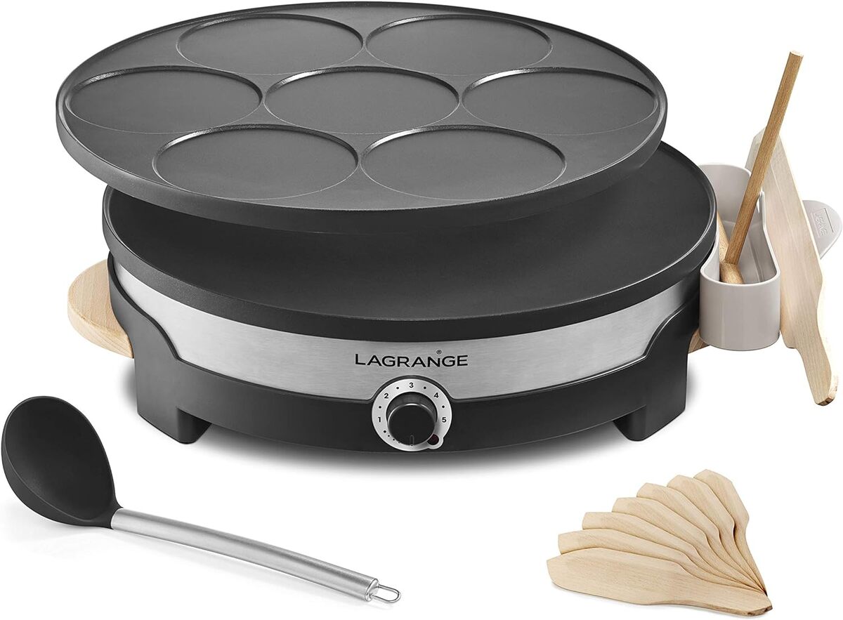 Crêpière Lagrange 1500W : notre Avis