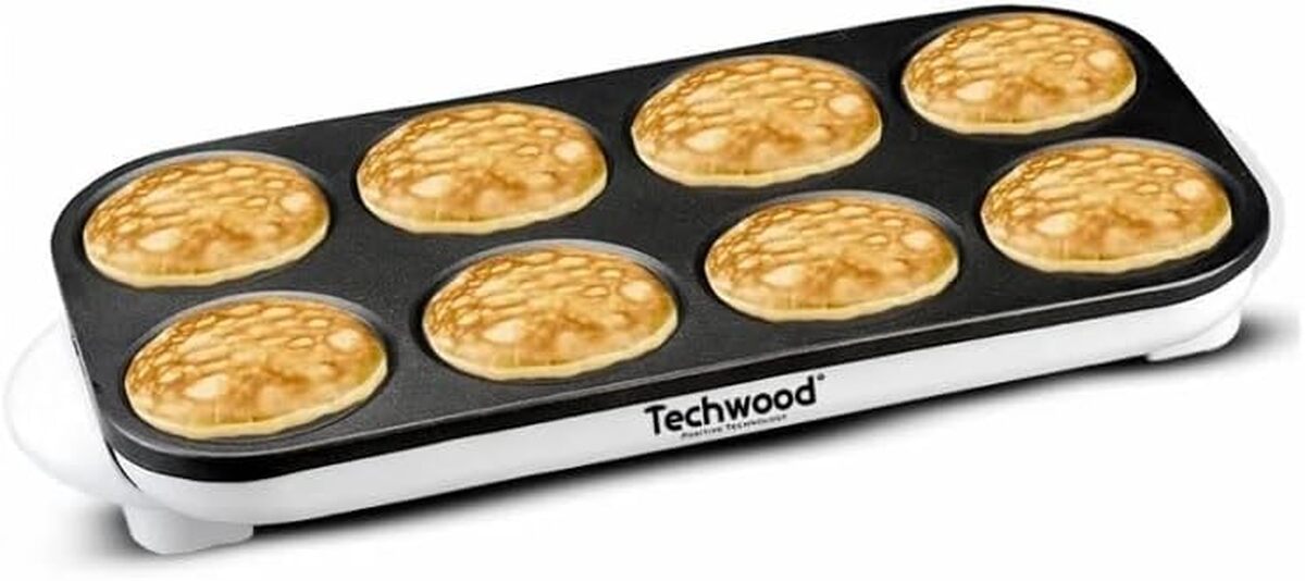 Test Techwood TCP-800 : crêpière 1500W pour 8 Personnes