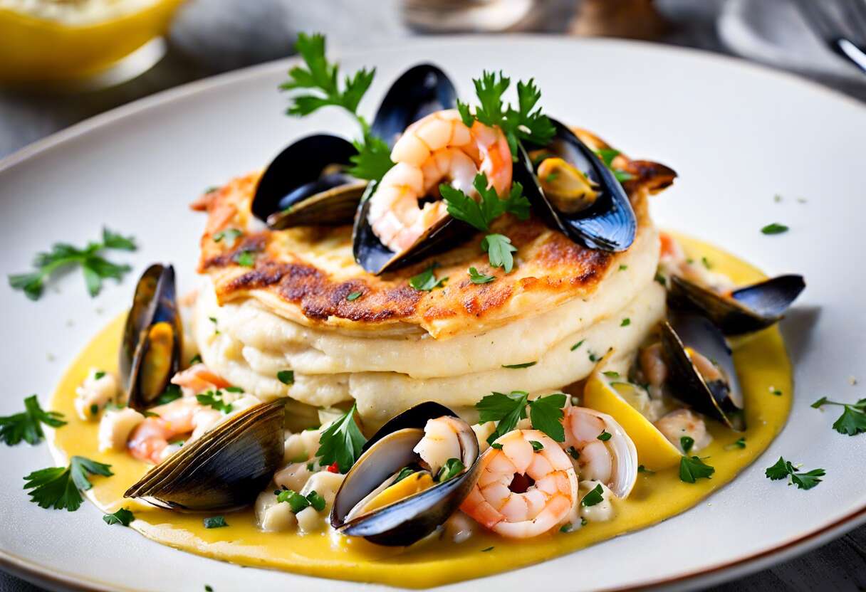Crépothon : recette de galette au poisson et fruits de mer