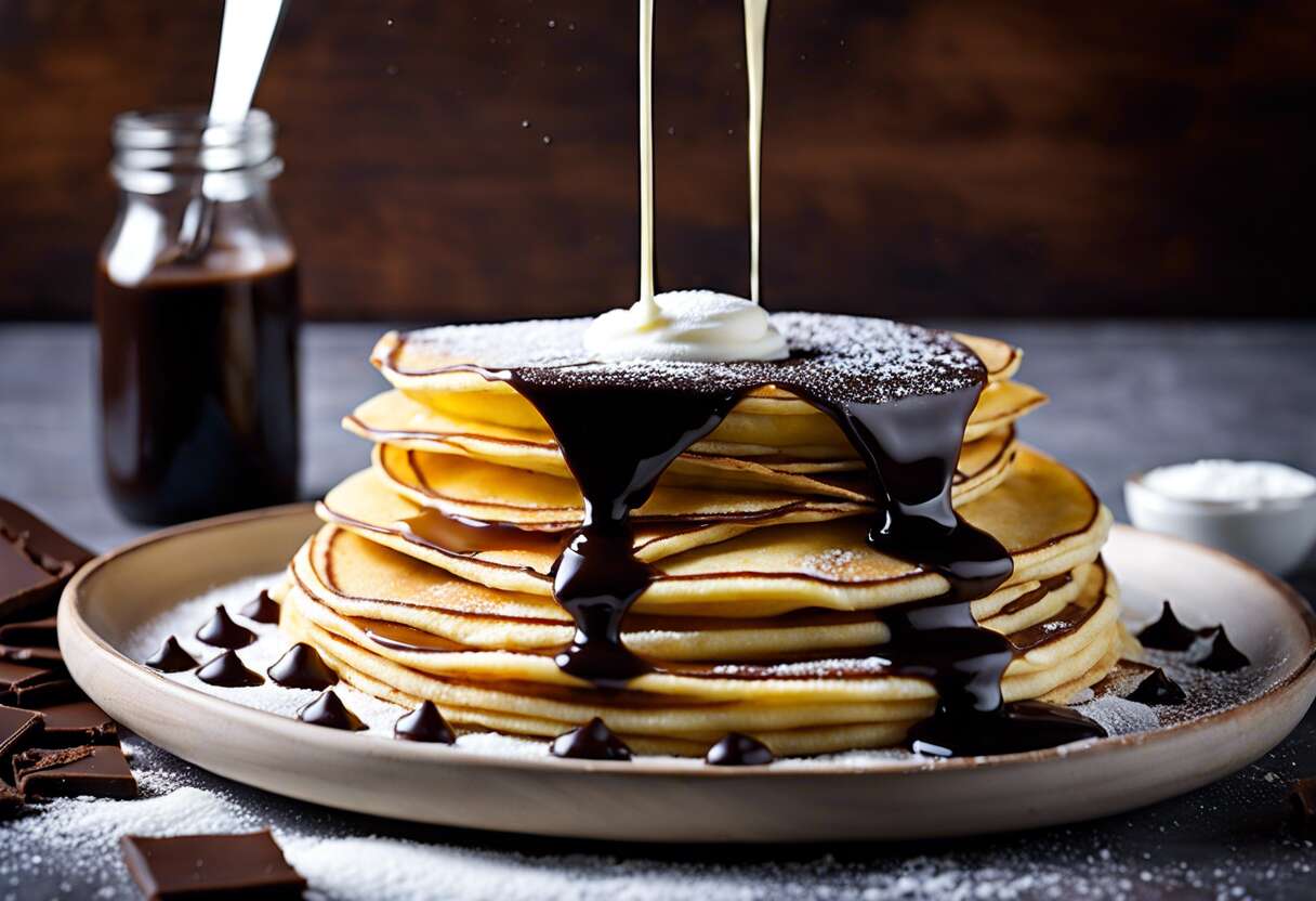 Crêpe vanille et chocolat : la recette gourmande