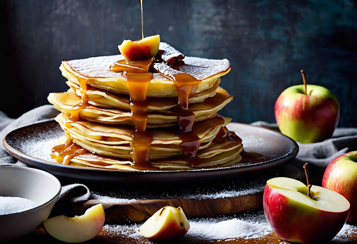 Recette facile : crêpes Tatin aux pommes