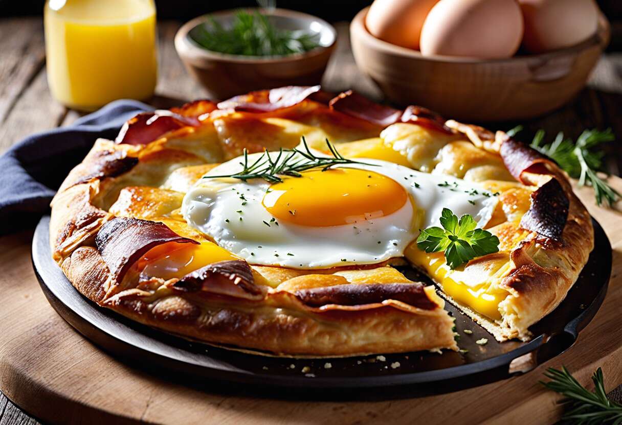 Recette de la galette complète bretonne
