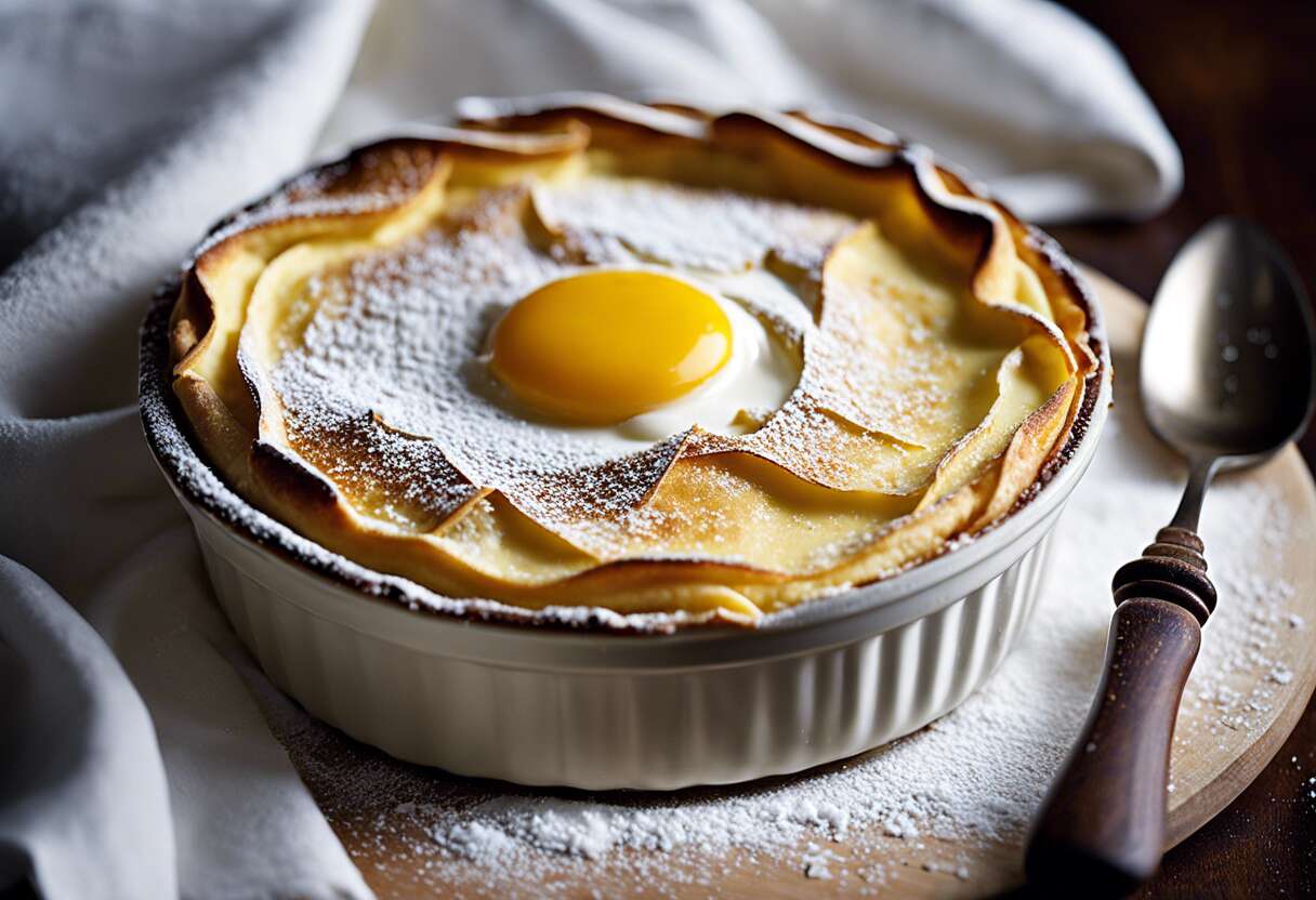 Recette de crêpe soufflée