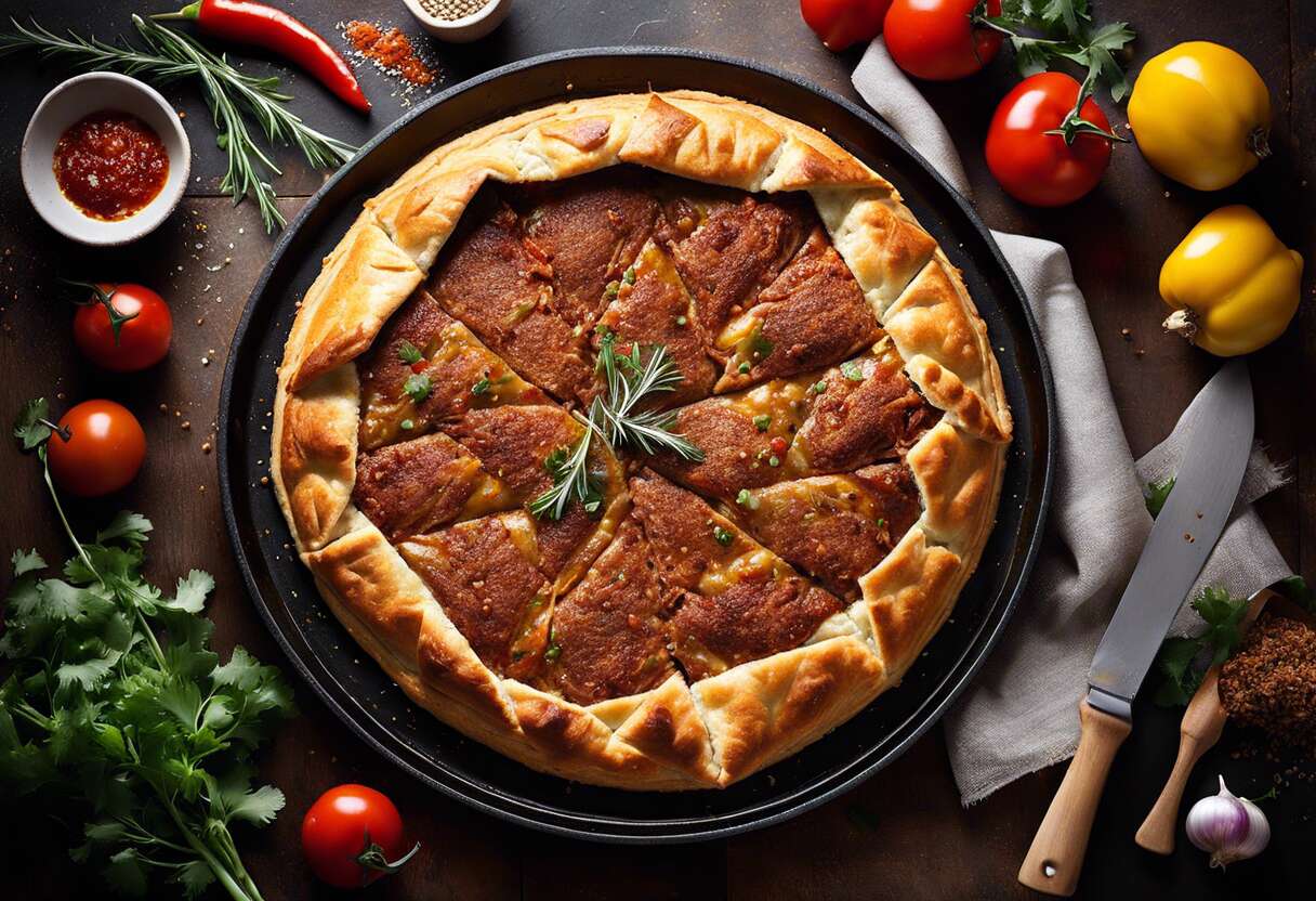 Recette de galette aux épices : viande ou volaille