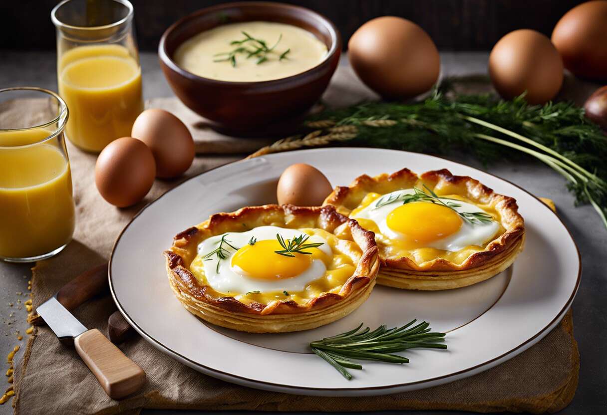 Galettes à la fondue d'oignons : recette végétarienne savoureuse