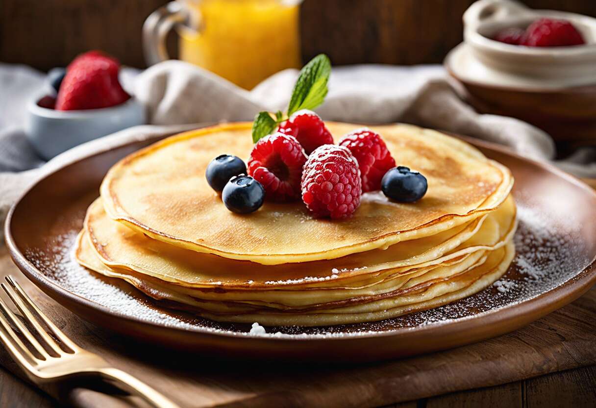 Recette de Crêpes Légères et Moelleuses : astuces pour un Résultat Parfait