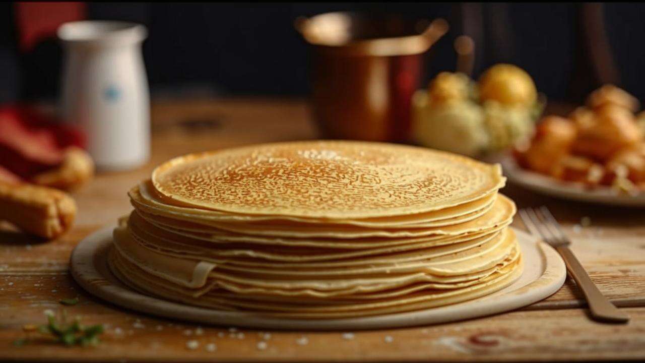 Recette facile : crêpe mille trous