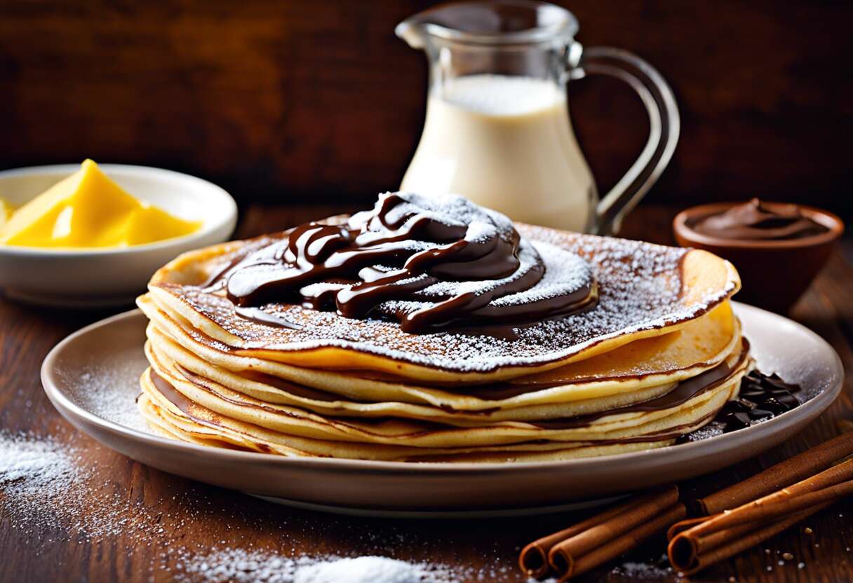 Crêpe au chocolat : la recette gourmande