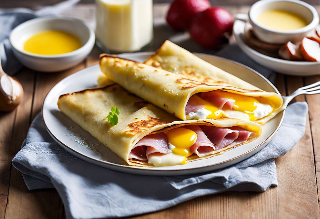 Recette de crêpes farcies savoureuses