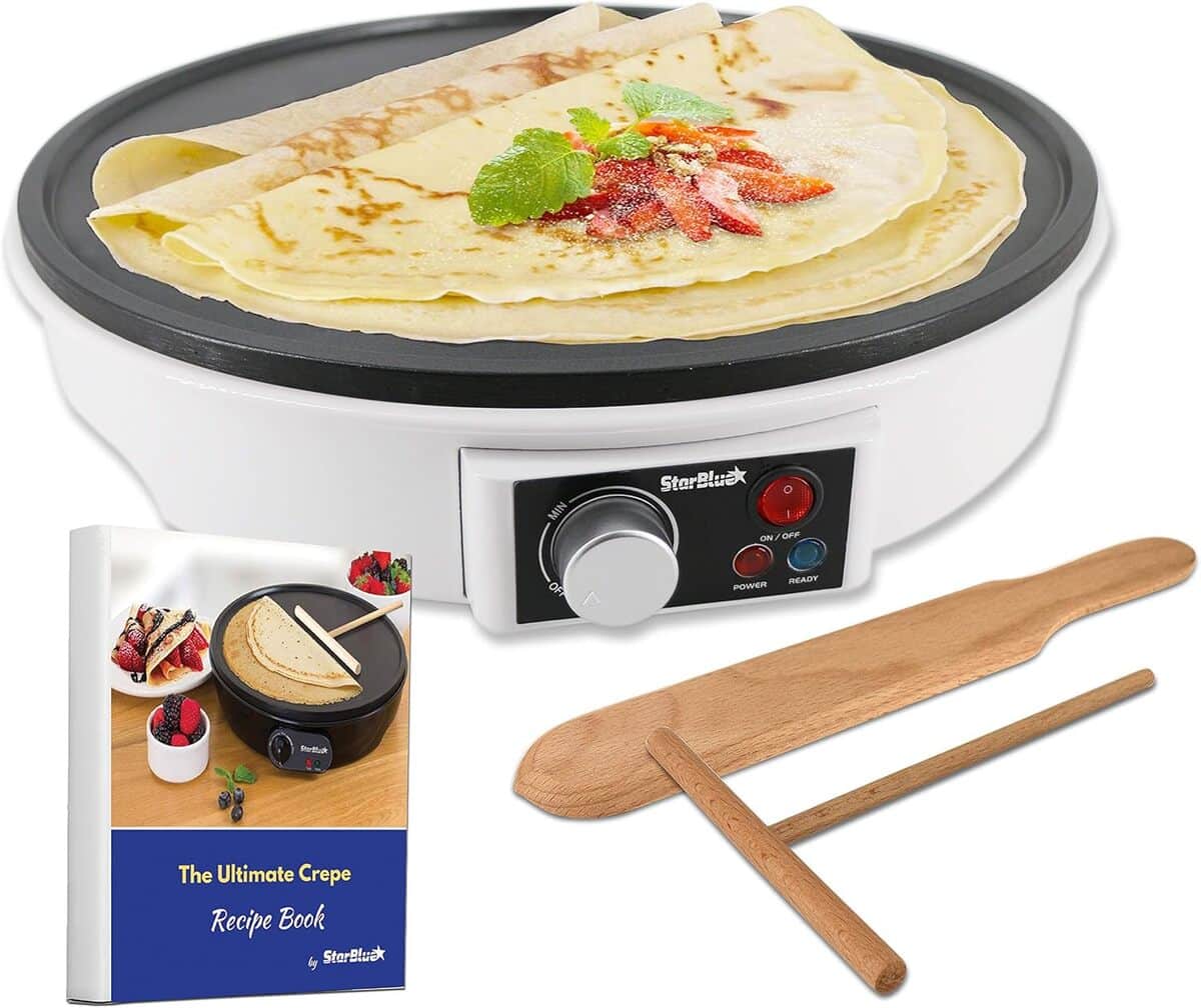 Crêpière StarBlue: test, recettes et Accessoires