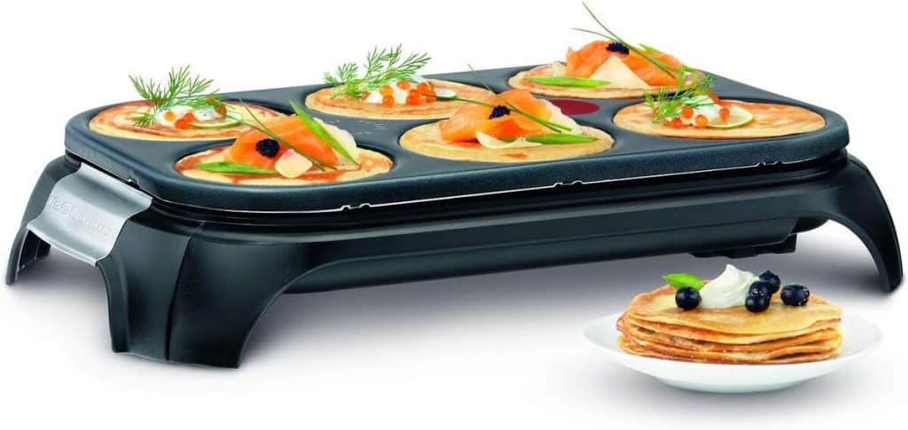 Crêpière Tefal 6 Empreintes : cuisine Facile et Rapide