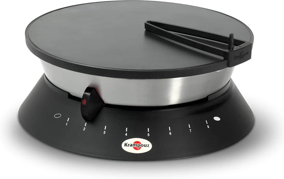Test : krampouz Diabolo, la crêpière électrique Ø33 CEBPF2BO