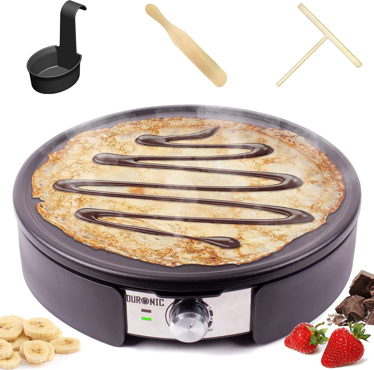 Test Crêpière Duronic PM152 : performances et Polyvalence