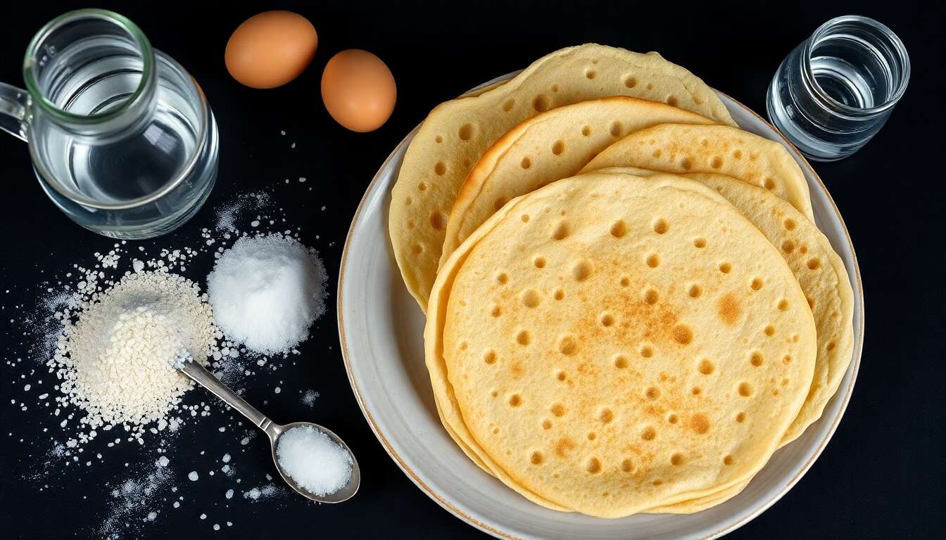 Recette des crêpes baghrirs : délice mille trous
