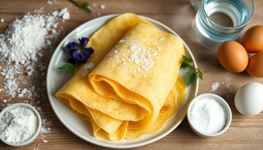 Recette facile des crêpes mille trous