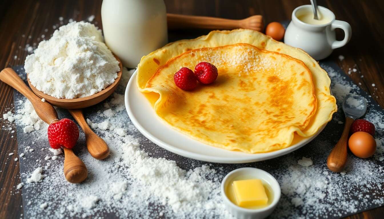 Crêpes d'Andrea : recette gourmande et facile