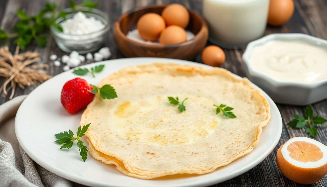 Crêpes au levain : recette facile et savoureuse