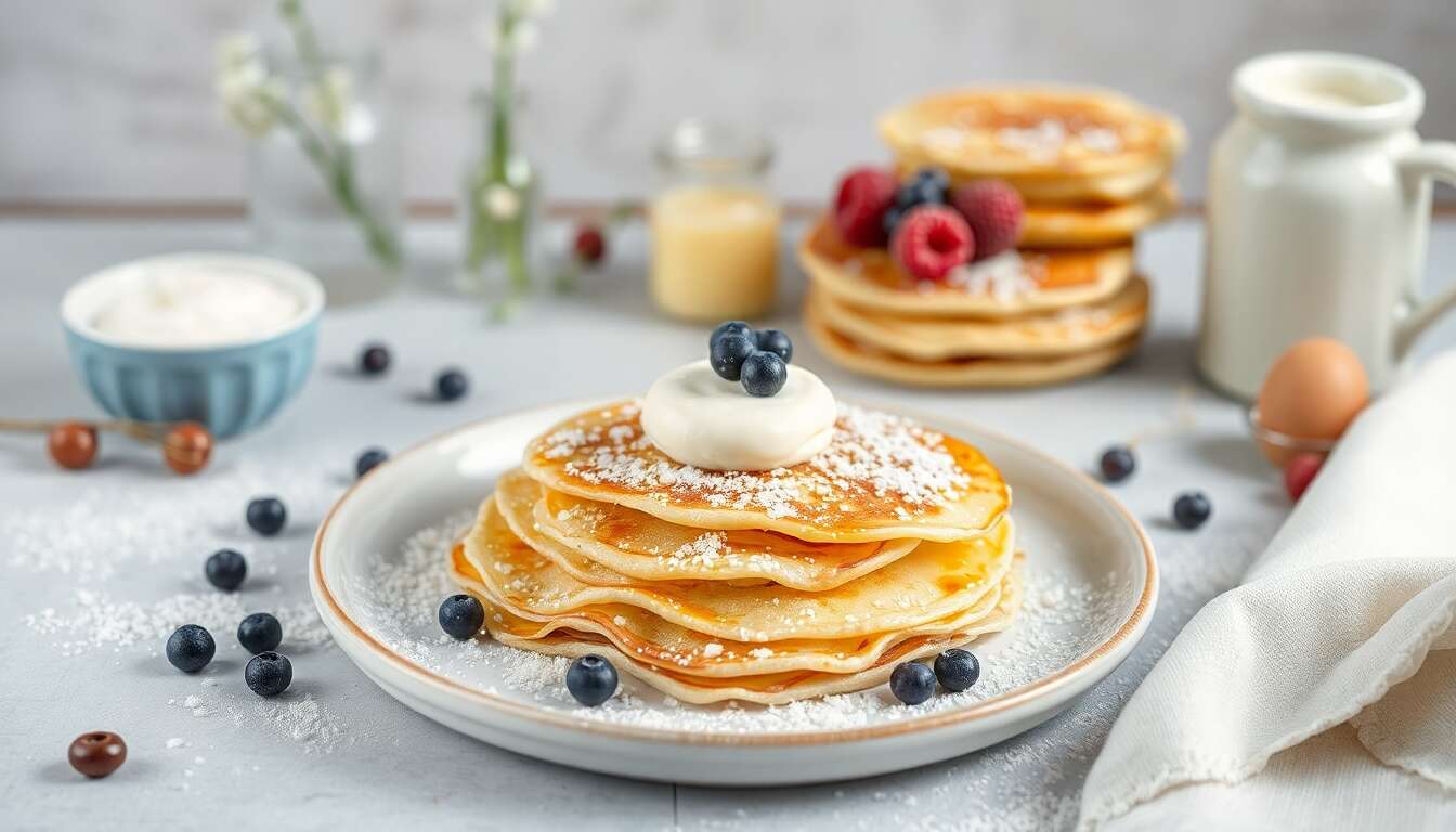 Recettes de crêpes sucrées et pancakes irrésistibles