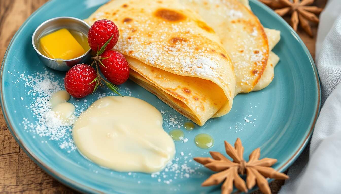 Crêpes orientales maison de ma grand-mère