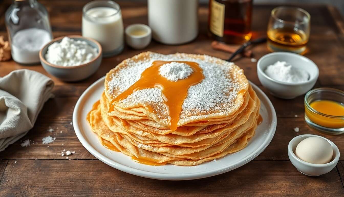 Recette de crêpes au rhum : un délice à découvrir