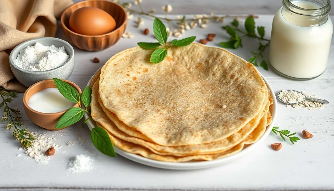Pâte à crêpes au sarrasin et lait d'avoine : recette gourmande