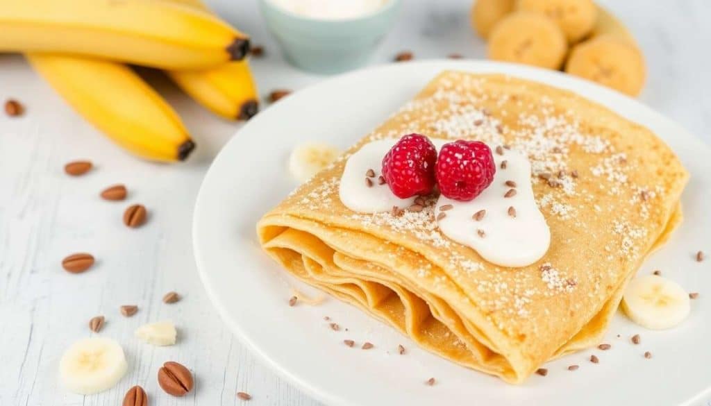 Crêpe Royale à la Banane : recette Gourmande et Facile