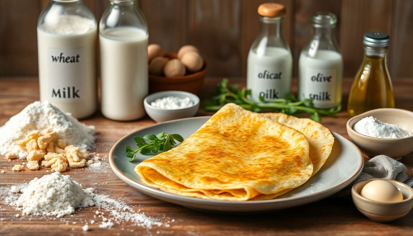 Recette de crêpes aux poireaux savoureuses