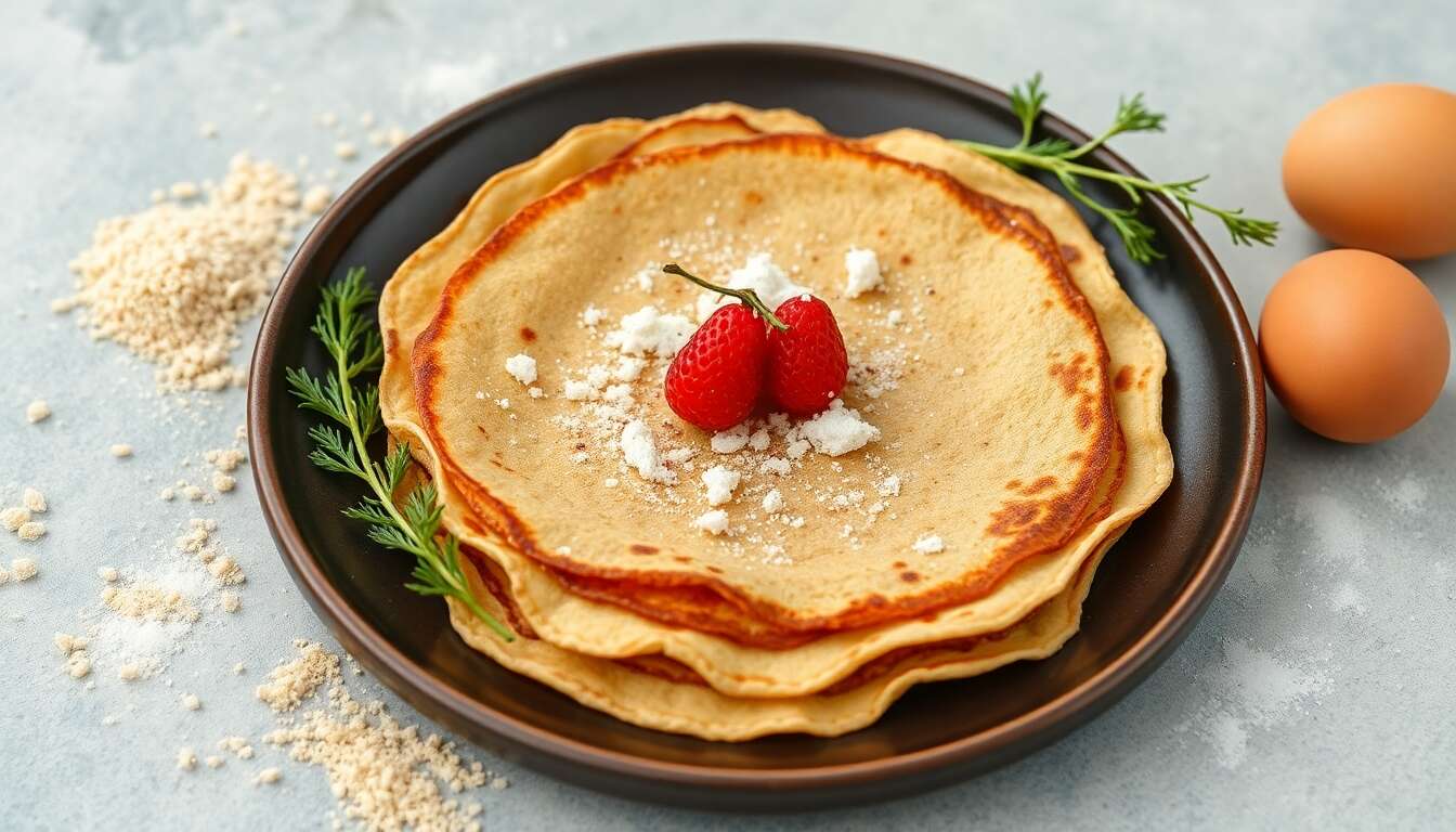 Bourriols au fenouil : crêpes de sarrasin savoureuses