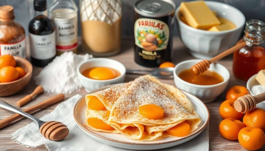 Crêpes aux abricots rôtis : recette gourmande facile