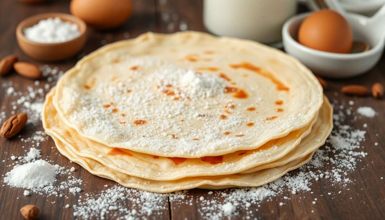 Crêpes à la farine de châtaigne : recette gourmande et facile