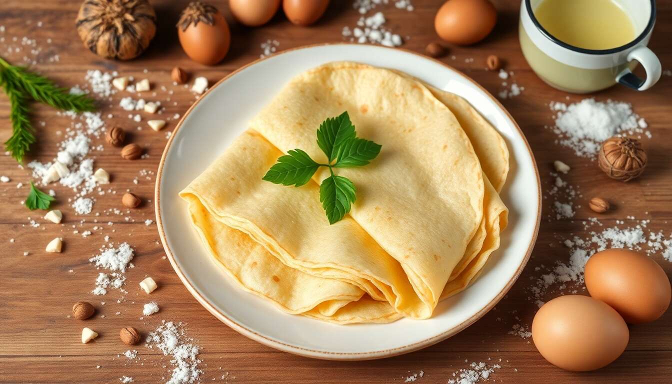 Crêpes à la farine de châtaigne : recette savoureuse et originale