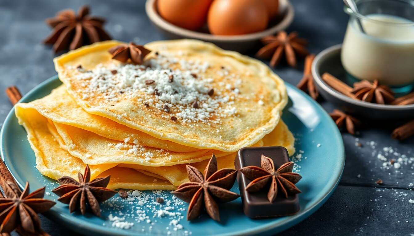 Crêpes farcies aux 4 épices : recette savoureuse