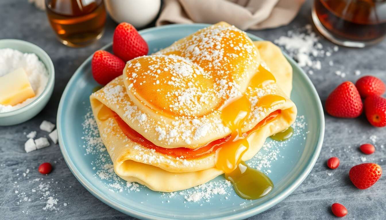 Crêpes soufflées : recette facile et gourmande